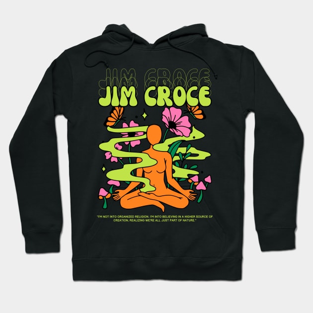 Jim Croce // Yoga Hoodie by Mamamiyah